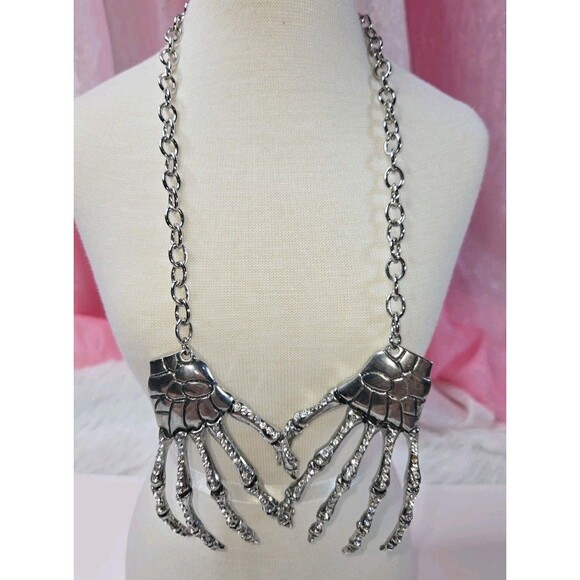 Jewelry Lot Skull Spooky Gothic Skeleton Theme Clean Curated Bundle Free Gift - Picture 2 of 16